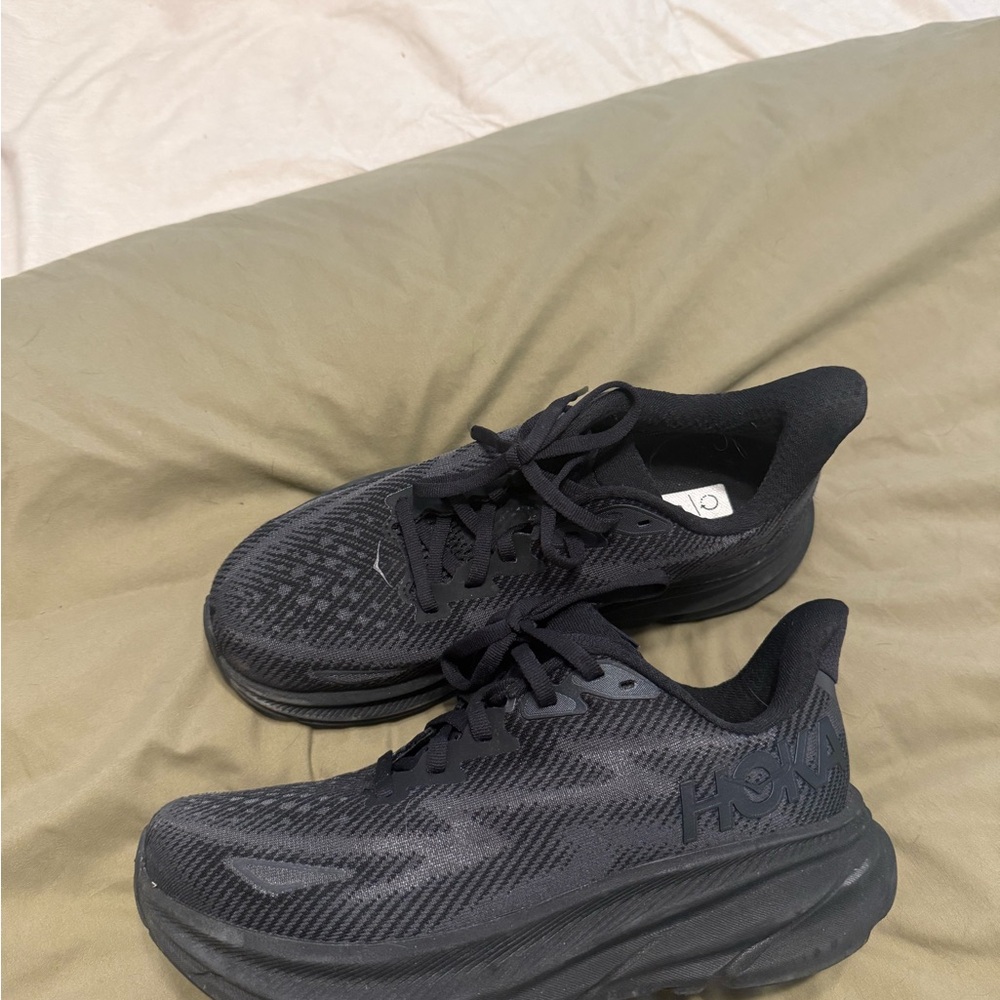 Hoka Black Athletic Sneakers